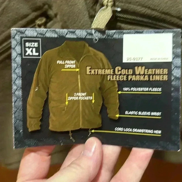 Tactical fleece size XL - Picture 3 of 7